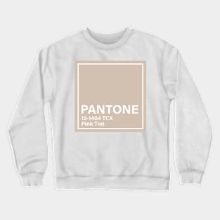 pantone 12-1404 TCX Pink Tint Crewneck Sweatshirt